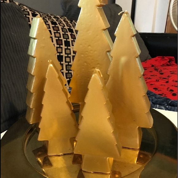 Elements Golden Candle Forest Great for all of your Fall time decorations - Picture 3 of 7